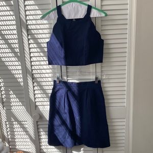 Navy two piece set